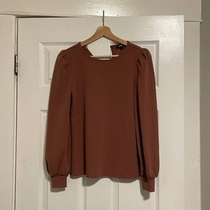 Express blouse, size small, mauve/pink color.